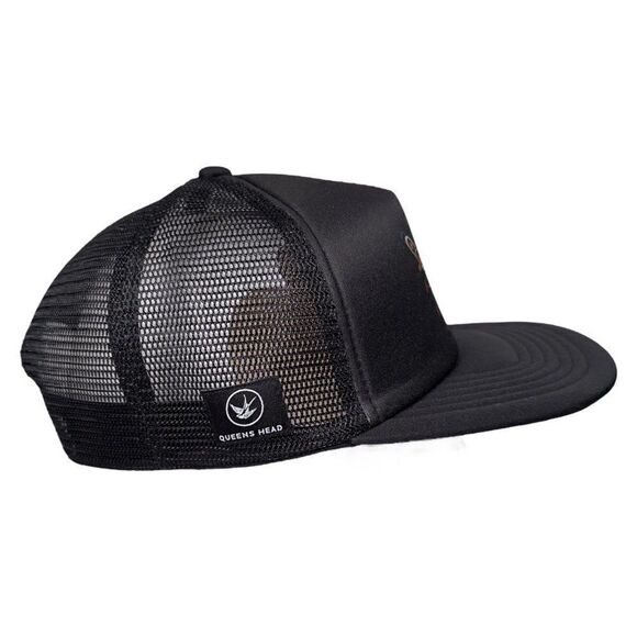 Queen Head Tattoo Apparel "Dagger Heart" Mesh Snapback Trucker Hat OS - Picture 4 of 7
